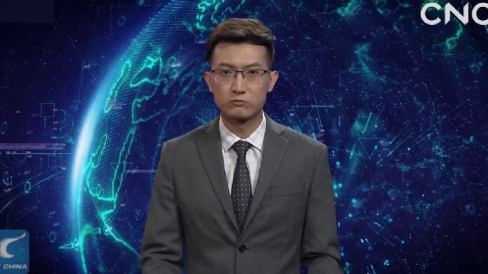 China crea conductor de televisión con Inteligencia Artificial
