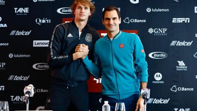 Roger Federer vs Alexander Zverev cautivan a miles de aficionados en México
