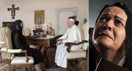 Beatriz Gutiérrez Müller entrevista al Papa y la comparan con Chabelita