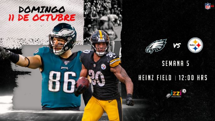 NFL: Steelers vs Eagles HORARIO y cómo ver la transmisión EN VIVO