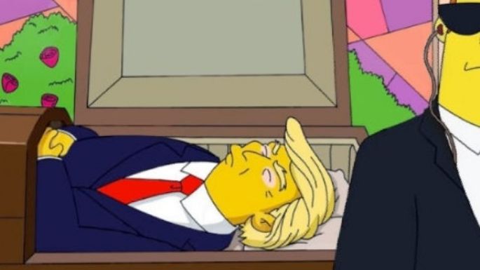 ¿Los Simpson predijeron la muerte de Trump por Covid-19?