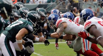NFL: Giants vs Eagles HORARIO y dónde seguir la transmisión EN VIVO