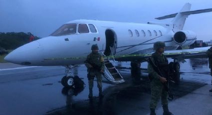 SEDENA asegura avión que transportaba drogas a México