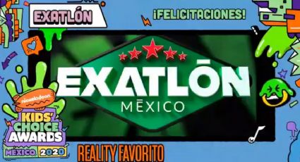 Exatlón 2020 gana ‘Reality Favorito’ en los Kids Choice Awards