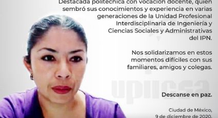 Justicia para Sandra Ibeth: indigna feminicidio a maestra del IPN
