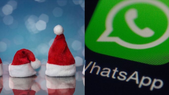 ¿Cómo ponerle gorrito navideño al ícono de WhatsApp?
