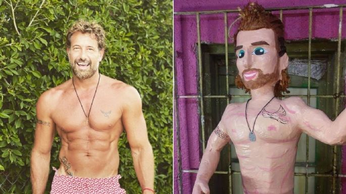 Crean piñata de Gabriel Soto tras filtrarse su video íntimo