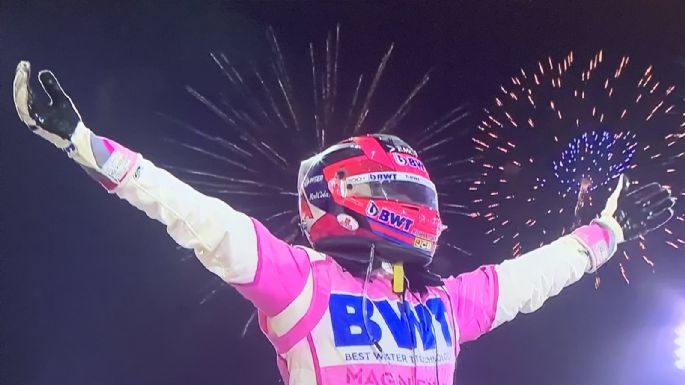 Checo Pérez gana su primer GP de Fórmula 1 en Bahrein (VIDEO)