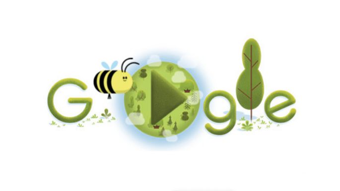 Google celebra a las abejas con un Doodle especial