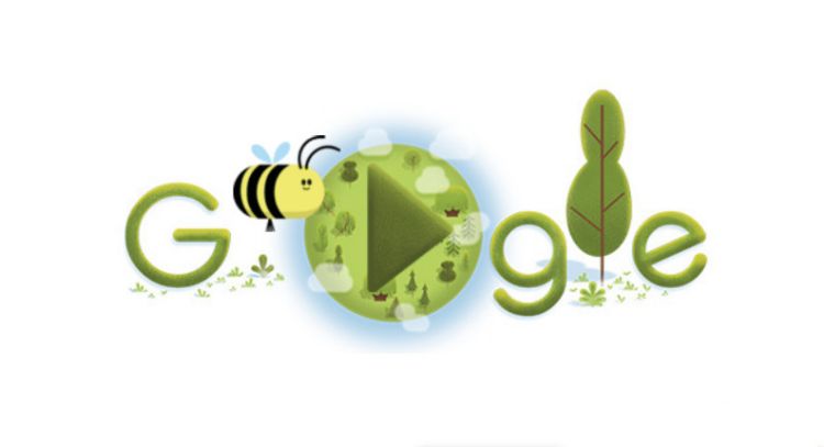 Google celebra a las abejas con un Doodle especial