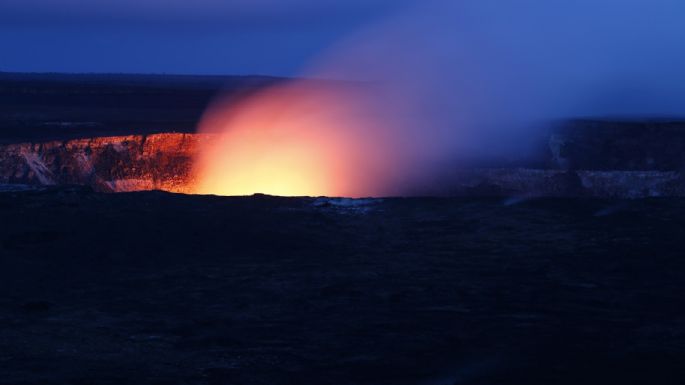 Este es el volcán mas grande y caliente de la Tierra