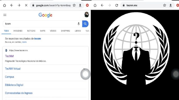 ¿El TecNM fue hackeado por Anonymous?