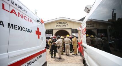 Reportan desplome en parroquia en Zapopan, Jalisco; hay 11 heridos