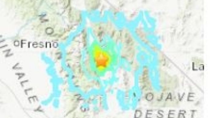 Sismo de 5.8 grados sacude varias ciudades de California