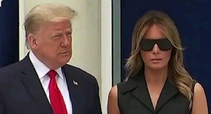 Trump obliga a Melania a sonreír y la respuesta de su esposa se vuelve viral