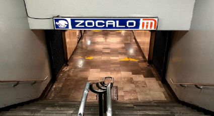 Metro Zócalo reactiva servicio a partir de hoy con horario especial