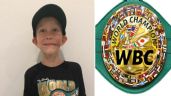 Niño que salvó a su hermana se convierte en Campeón Honorífico de boxeo