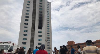 ¿Qué sucedió en Boca del Río? Se incendia edificio de 19 pisos (VIDEO)