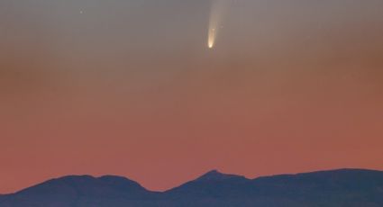 Así se vio el cometa Neowise desde México