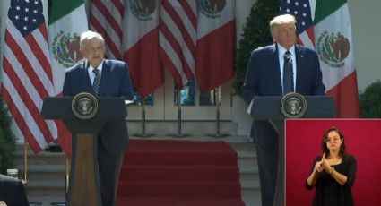 AMLO y Donald Trump dan mensaje desde la Casa Blanca