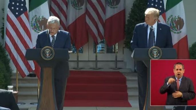 AMLO agradece que Trump no trate 'como colonia' a México