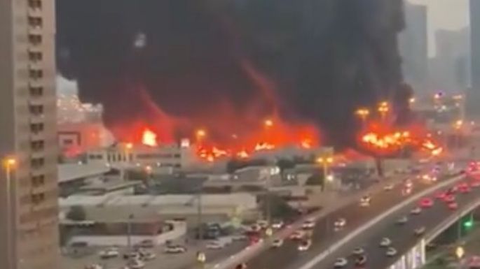 Video de explosión en Dubai que se volvió viral es Fake