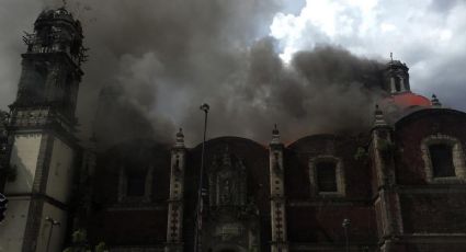 Iglesia de la Ciudad de México se incendia dos veces el mismo día