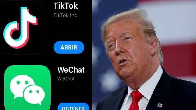 Trump prohíbe descargas de Tiktok y WeChat en EU a partir de este domingo