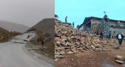 Perú es sacudido por fuerte terremoto de 7.5 grados, reportan grandes daños (FOTOS)