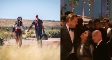 Esposa de Jeff Bezos coquetea con Leonardo DiCaprio frente a su marido (VIDEO)