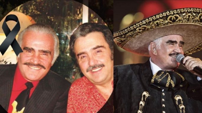 Vicente Fernández Jr y otros famosos dan el último adiós al 'Charro de Huentitán'