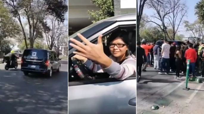 Reportero confunde carroza fúnebre de Vicente Fernández con la de una señora y el VIDEO se hace viral