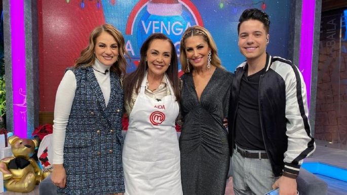 Aida Cuevas reaparece en Venga la Alegría luego de ELIMINACIÓN en MasterChef Celebrity