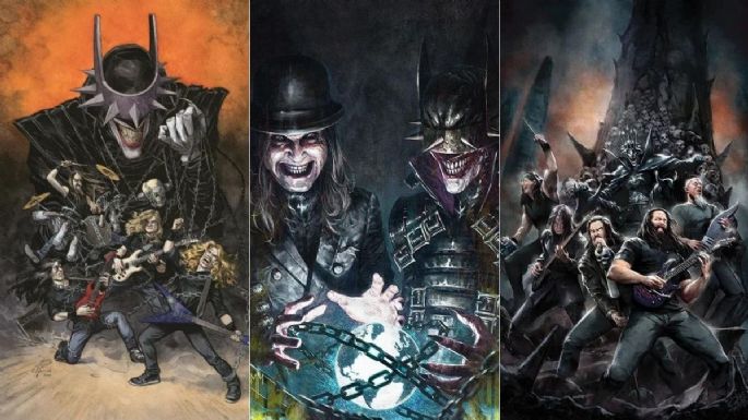 ¿Cuándo llegan a México los cómics de Batman 'Death Metal' con portadas de bandas?