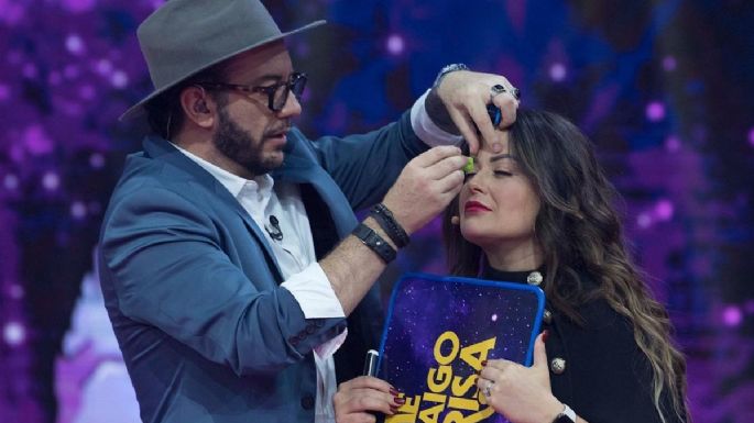 Me Caigo de Risa: Faisy y Mariana Echeverría "hacen las paces" durante el show