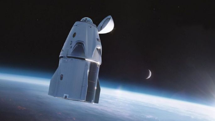 VIDEO VIRAL: Graban momento en que 'OVNI' casi choca con transbordador de SpaceX
