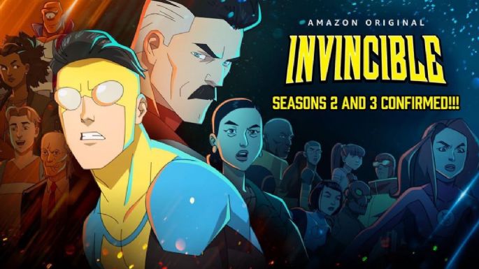 Invencible: Amazon Prime Video CONFIRMA temporada 2 y 3 de la serie animada