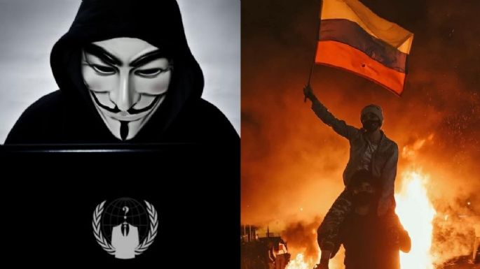 ¿Qué está pasando en Colombia? Anonymous revela datos del Ejército y manda mensaje al gobierno