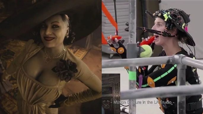 Así grabó Maggie Robertson a Lady Dimitrescu en Resident Evil Village (VIDEO)