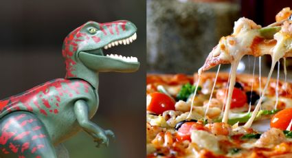 VIRAL: ¿Pizza en forma de dinosaurio? Es posible y lo demuestran en redes sociales (FOTOS)