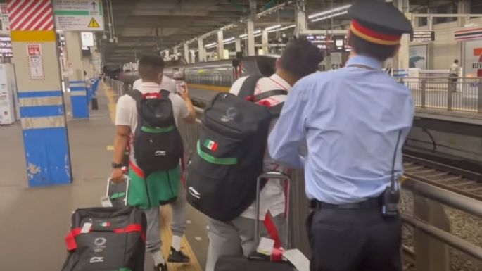 Tokio 2020: Regañan a la Selección Mexicana por tomar FOTOS asomados en las vías del tren bala