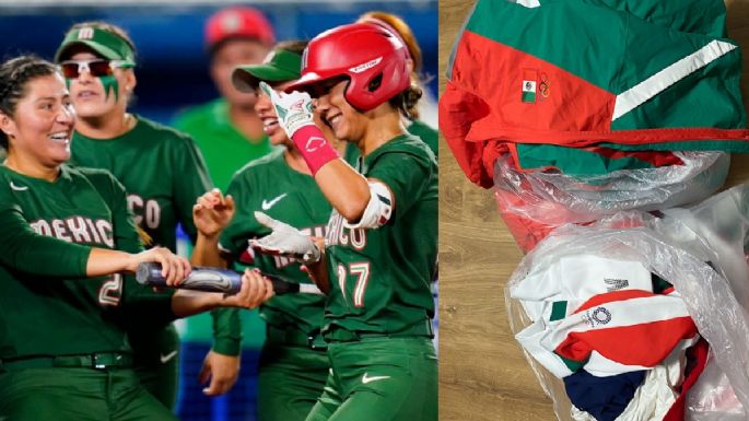 Jugadoras mexicanas de softbol podrían ser EXPULSADAS por tirar uniformes olímpicos a la basura