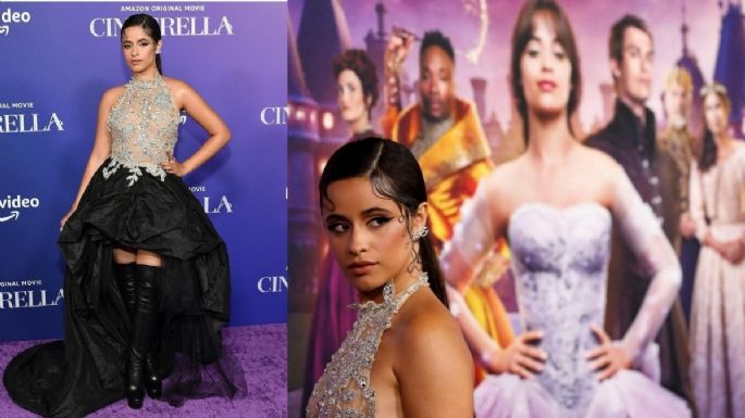 Camila Cabello sorprende con nuevo LOOK en el estreno de 'Cinderella'