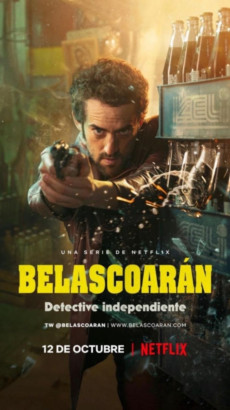 Belascoarán serie Netflix mexicana