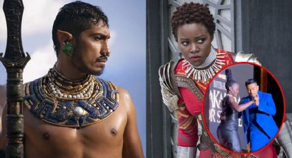 Wakanda Forever: Tenoch Huerta y Lupita Nyong'o sacan los prohibidos en premier de Black Panther 2