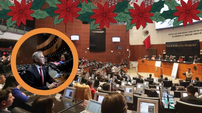 Senado de México instala la Comisión Permanente por fiestas decembrinas