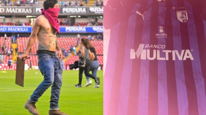 Niño salva la vida a chica en Querétaro al darle su playera para que saliera del estadio y se vuelve viral (VIDEO)