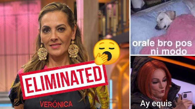 Verónica del Castillo es la primer eliminada de MasterChef Celebrity y los MEMES ignoran su salida