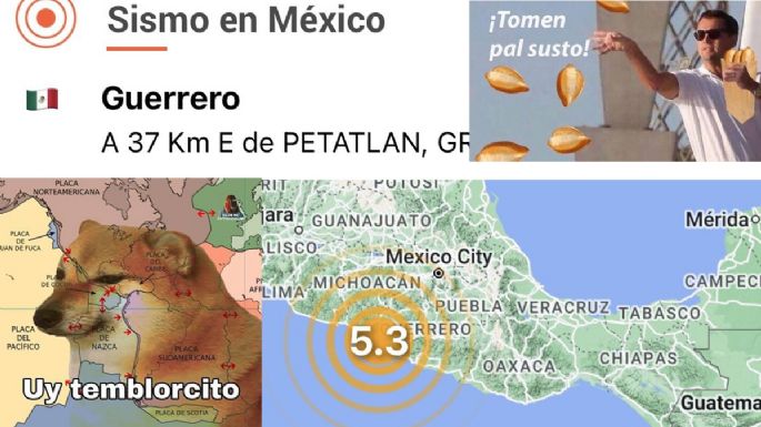 Se registra sismo en México y los MEMES declaran los temblores de septiembre inaugurados