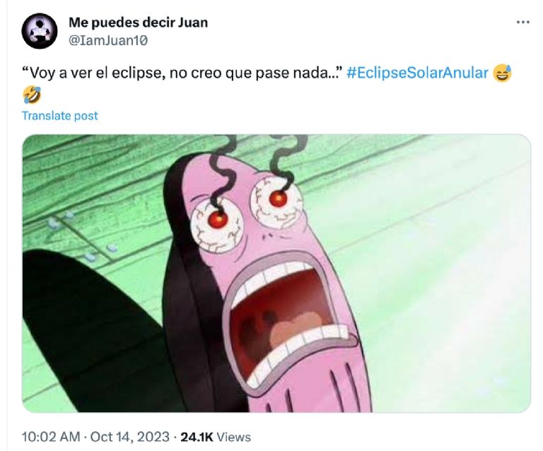 eclipse solar 14 de octubre en méxico mejores memes